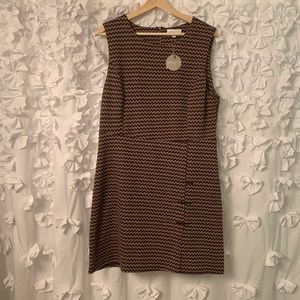 NWT Francesca’s Wrap Me Up Herringbone Dress